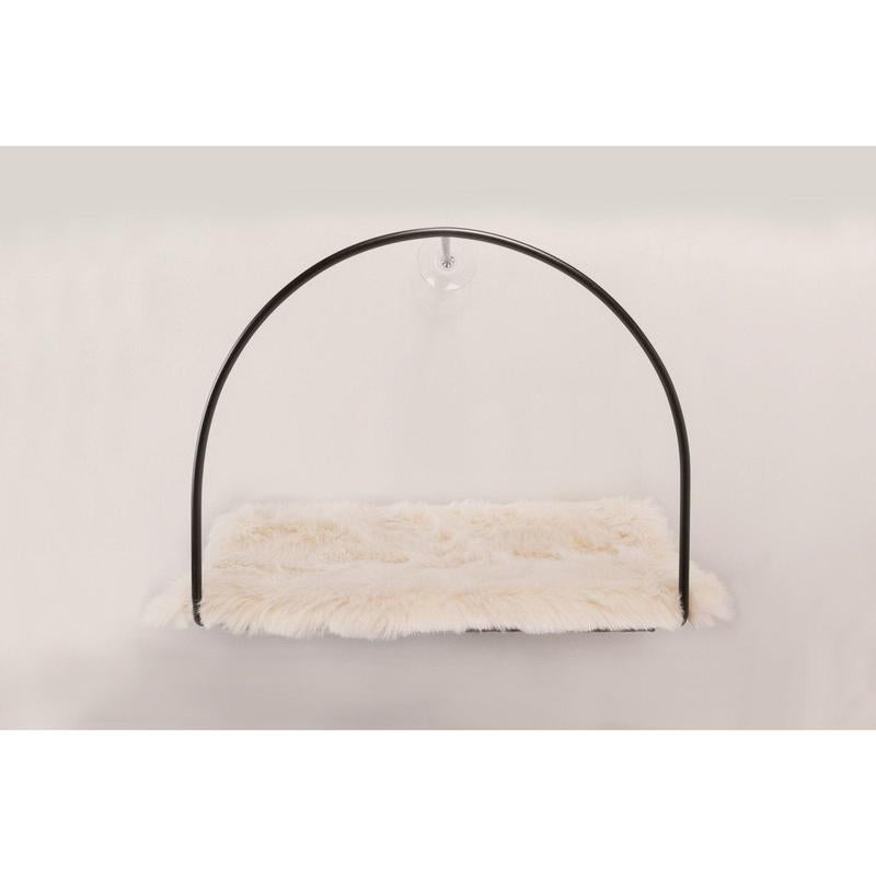 Cloud Nine Window Hammock - Cat Window Perch, Supports 30 Lbs, Cute Cat Bed, Strong Suction Cups, Cordless